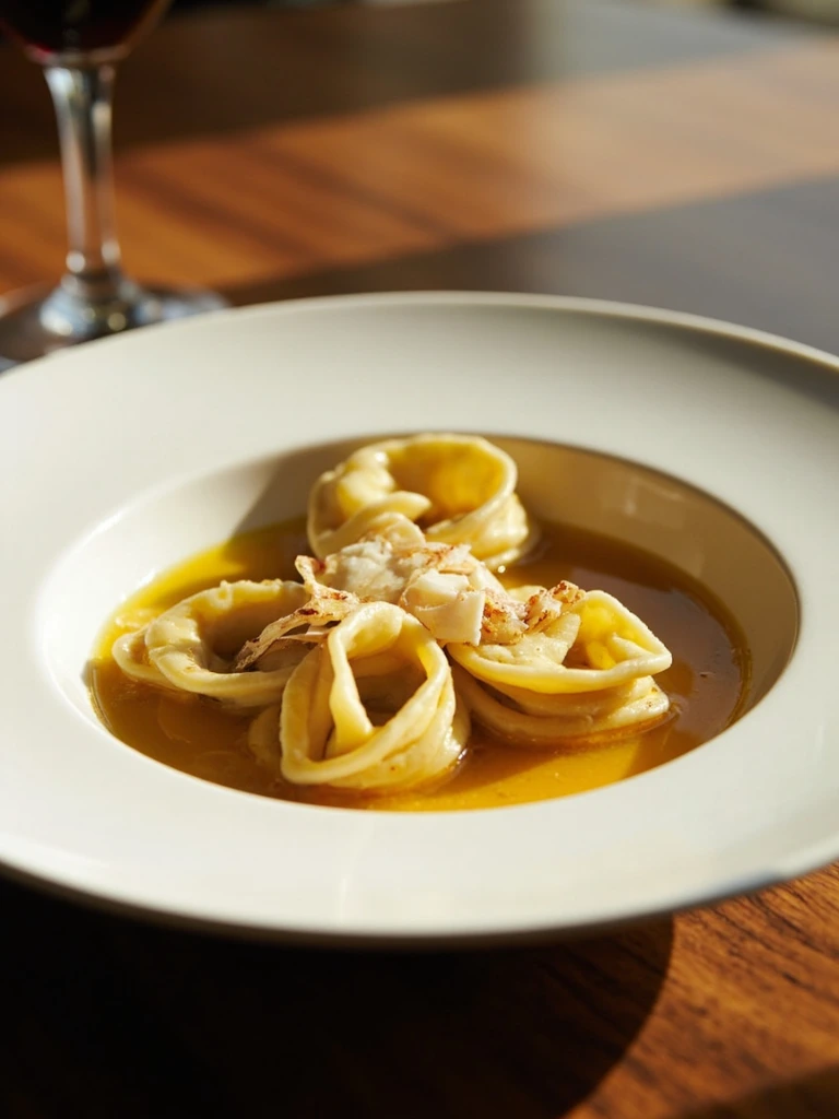 Tortellini in capon broth